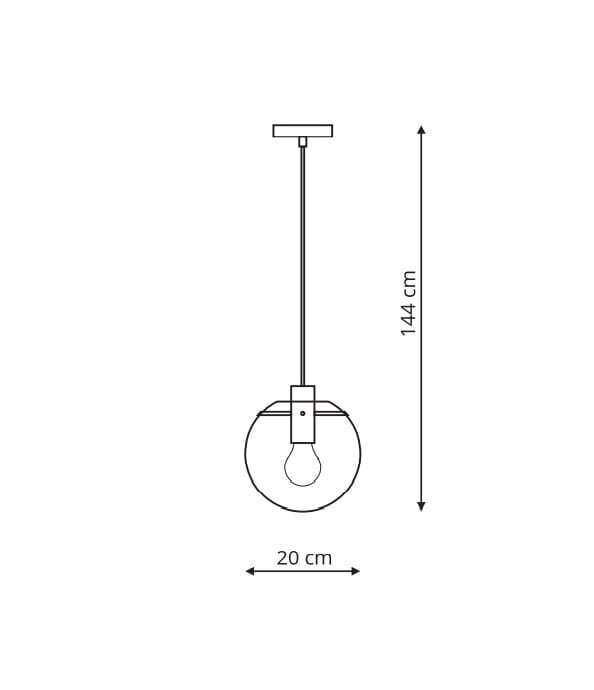 Laelamp Light Prestige Puerto Black hind ja info | Rippvalgustid | hansapost.ee