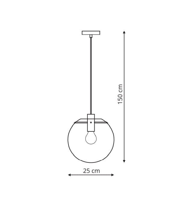 Laelamp Light Prestige Puerto Black цена и информация | Rippvalgustid | hansapost.ee