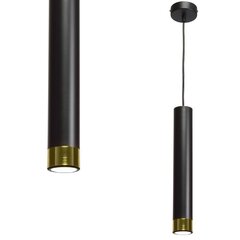 Milagro подвесной светильник Dani Black/Gold цена и информация | Потолочный светильник, 38 x 38 x 24 см | hansapost.ee