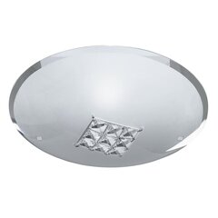 Searchlight потолочный светильник Horizon Flush 4xE27x60W, серый, 2198-32 цена и информация | Потолочные светильники | hansapost.ee