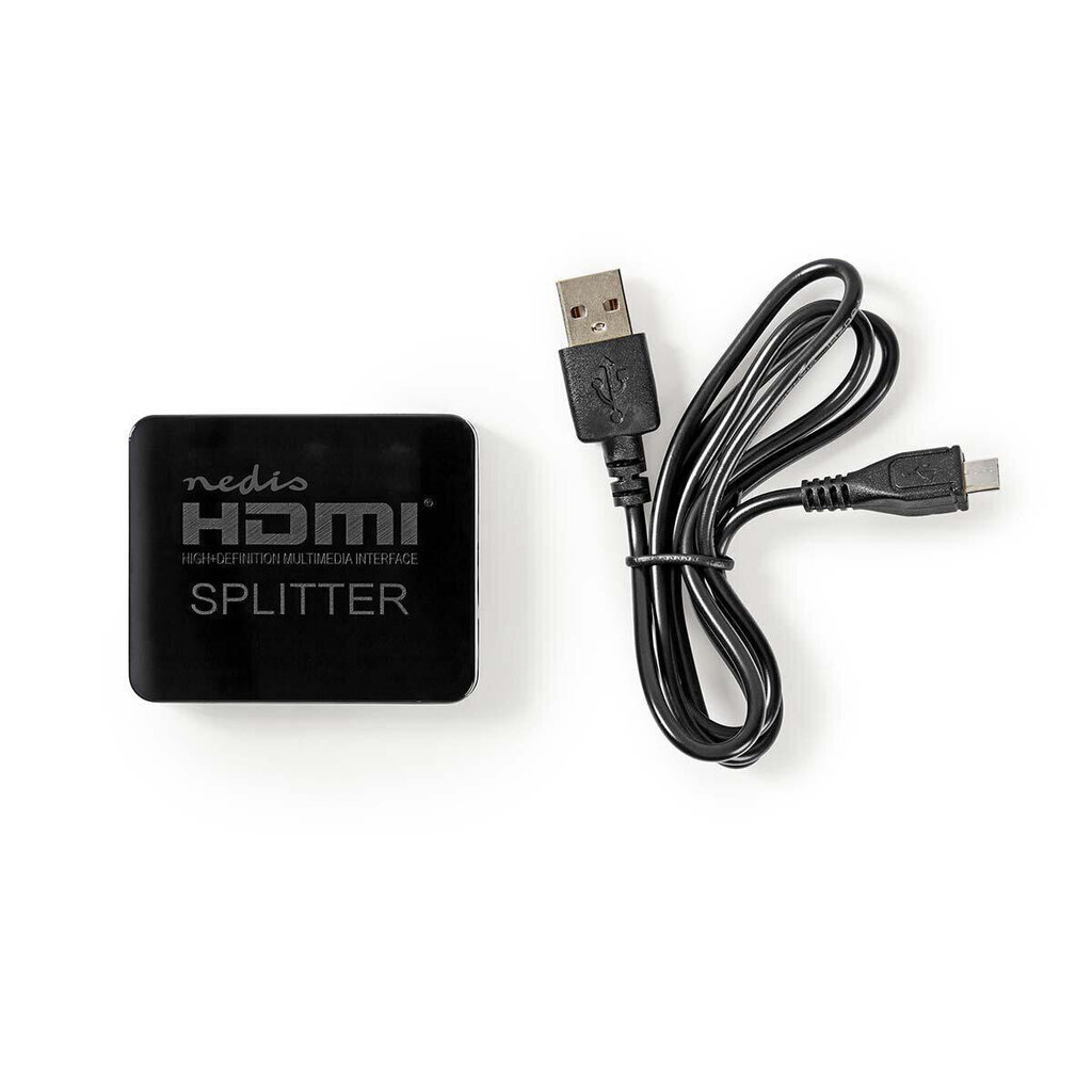 Nedis VSPL34002BK цена и информация | USB adapterid ja jagajad | hansapost.ee