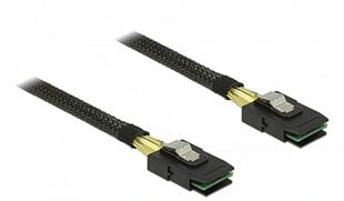 Delock, Mini SAS SFF-8087, 1 m price and information | Juhtmed ja kaablid | hansapost.ee