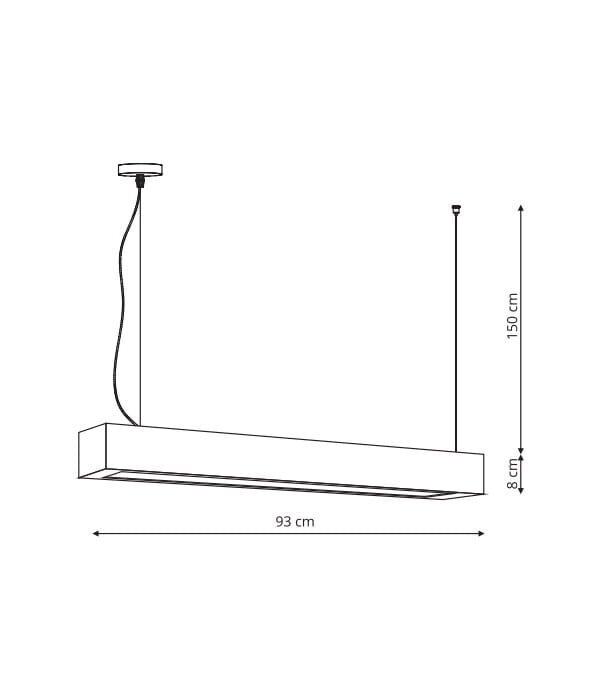 LED laelamp Light Prestige Ibros hind ja info | Rippvalgustid | hansapost.ee