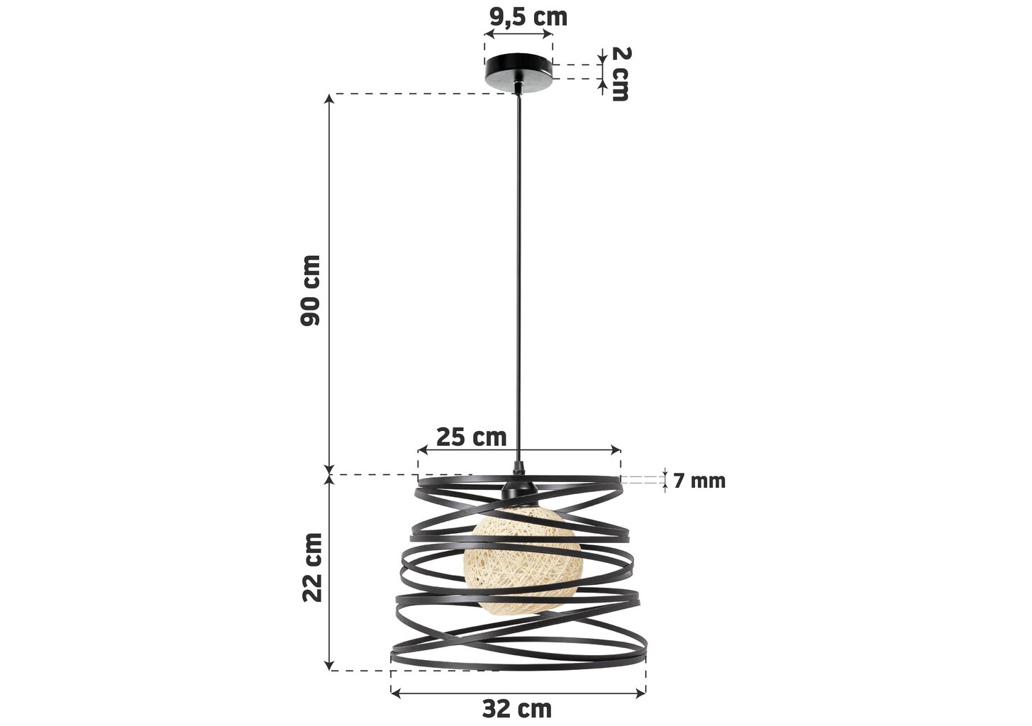 Rippvalgusti Loft ZigZag hind ja info | Rippvalgustid | hansapost.ee