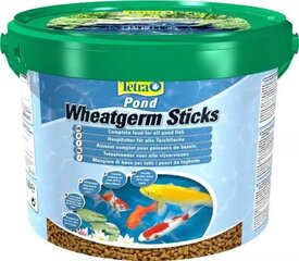 Sööt tiigikaladele Tetra Pond Wheatgerm Sticks, 10 l hind ja info | Kalade toit | hansapost.ee