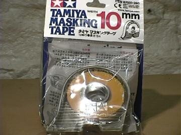 Tamiya - Maalriteip 10mm, 87031 цена и информация | Kunstitarbed, voolimise tarvikud | hansapost.ee