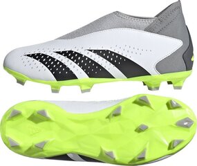 Детские футбольные бутсы Adidas Predator Accuracy.3 LL FG Jr, размер 30, серый/зеленый цвет цена и информация | Футбольные бутсы | hansapost.ee