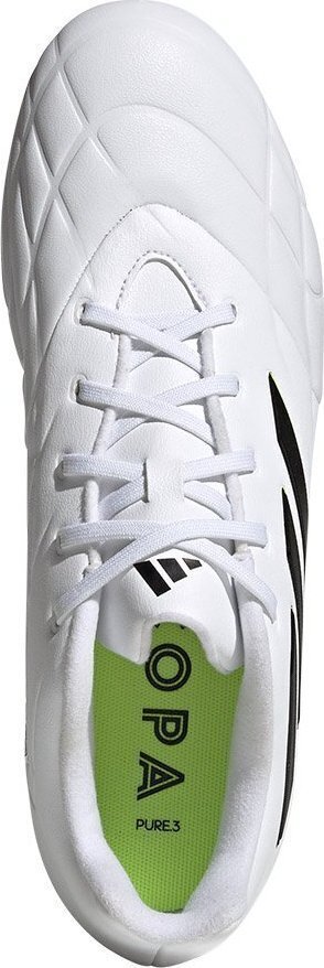 Jalgpallijalatsid Adidas Copa Pure.3 FG, suurus 44 2/3, valge/roheline цена и информация | Putsad ja muud jalgpallijalatsid | hansapost.ee