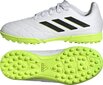 Jalgpallijalatsid lastele Adidas Copa Pure.3 TF Jr, suurus 38 2/3, valge/roheline hind ja info | Putsad ja muud jalgpallijalatsid | hansapost.ee