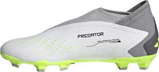 Jalgpallijalatsid Adidas Predator Accuracy.3 LL FG, suurus 47 1/3, hall/roheline hind ja info | Putsad ja muud jalgpallijalatsid | hansapost.ee