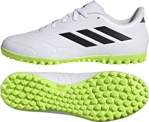 Jalgpallijalatsid Adidas Copa Pure.4 TF, suurus 46 2/3, valge/roheline hind ja info | Putsad ja muud jalgpallijalatsid | hansapost.ee