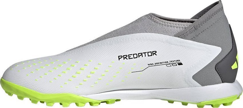 Jalgpallijalatsid Adidas Predator Accuracy.3 LL TF, suurus 44 2/3, hall/roheline hind ja info | Putsad ja muud jalgpallijalatsid | hansapost.ee