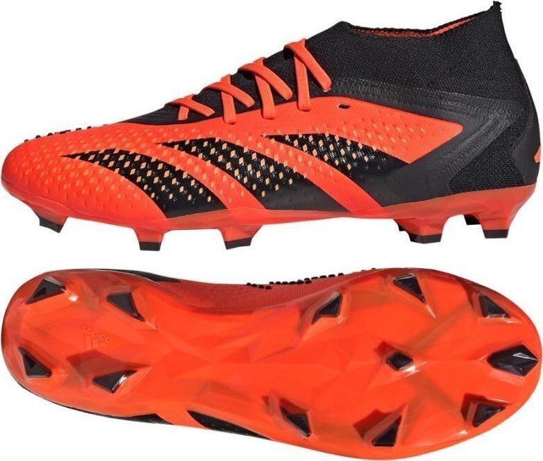Jalgpallijalatsid Adidas Predator Accuracy.3 FG, suurus 41 1/3, oranž цена и информация | Putsad ja muud jalgpallijalatsid | hansapost.ee