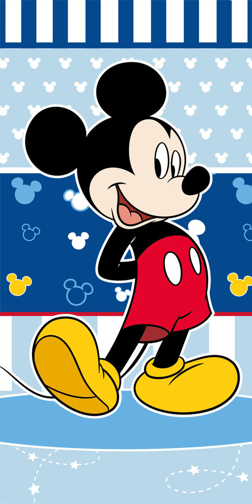 Lasterätik Disney Mickey Blue, 70x140 cm цена и информация | Rätikud ja saunalinad | hansapost.ee