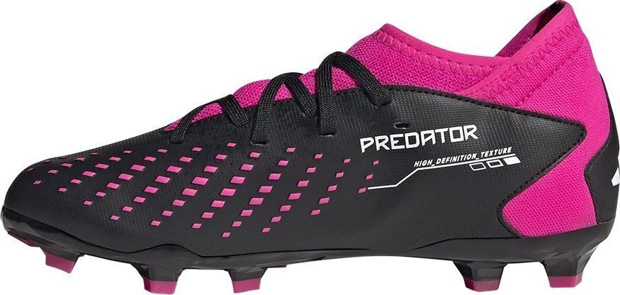 Jalgpallijalatsid lastele Adidas Predator Accuracy.3 FG Jr, suurus 28, must/roosa цена и информация | Putsad ja muud jalgpallijalatsid | hansapost.ee