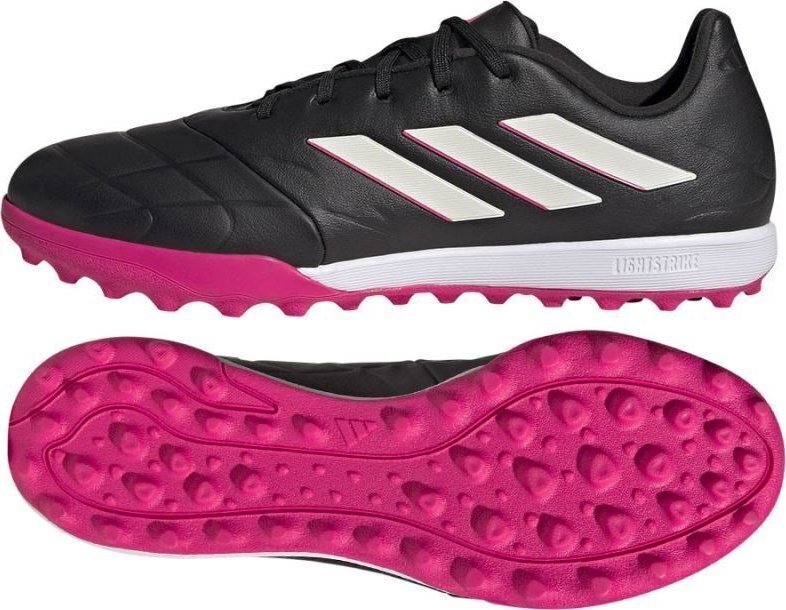 Adidas jalgpallijalatsid Copa Pure.3 TF, suurus 46 2/3, must/roosa цена и информация | Putsad ja muud jalgpallijalatsid | hansapost.ee