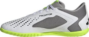 Adidas jalgpallijalatsid Predator Accuracy.4 IN, suurus 44 2/3, valge/roheline hind ja info | Putsad ja muud jalgpallijalatsid | hansapost.ee