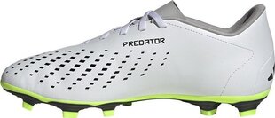 Adidas jalgpallijalatsid Predator Accuracy.4 FxG, suurus 43 1/3, valge/roheline hind ja info | Putsad ja muud jalgpallijalatsid | hansapost.ee