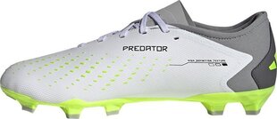 Adidas jalgpallijalatsid Predator Accuracy.3 L FG, suurus 44, hall/roheline hind ja info | Putsad ja muud jalgpallijalatsid | hansapost.ee