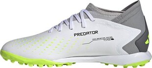 Футбольные бутсы Adidas Predator Accuracy.3 TF, размер 39 1/3, серого/зеленого цвета цена и информация | Футбольные бутсы | hansapost.ee