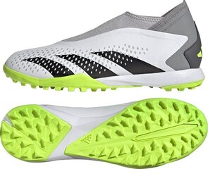 Бутсы футбольные Adidas Predator Accuracy.3 LL TF, размер 40, серого/зеленого цвета цена и информация | Футбольные бутсы | hansapost.ee