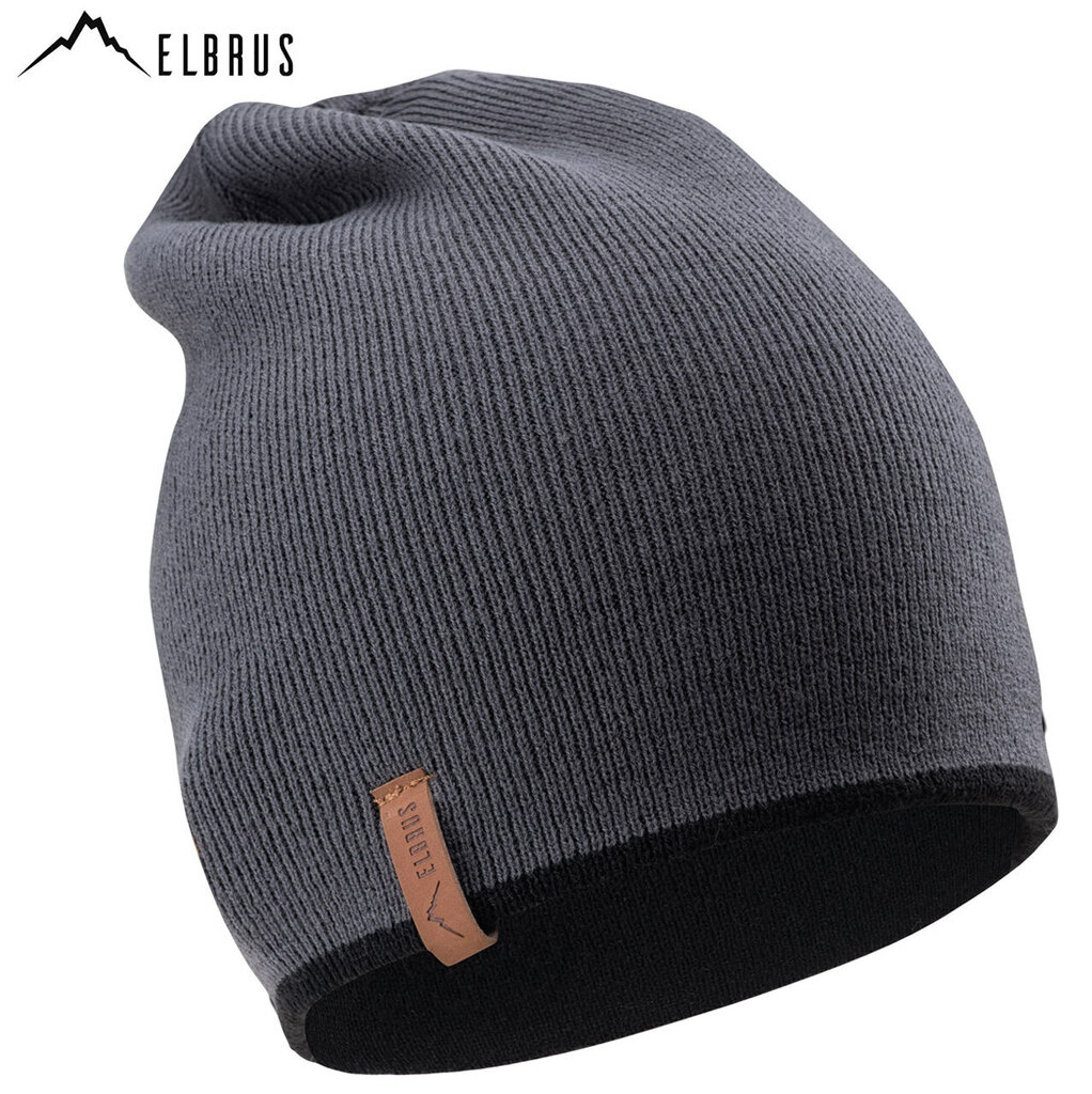 Kahekihiline talvemüts Trend Elbrus, must/hall hind ja info | Peapaelad ja mütsid naistele | hansapost.ee