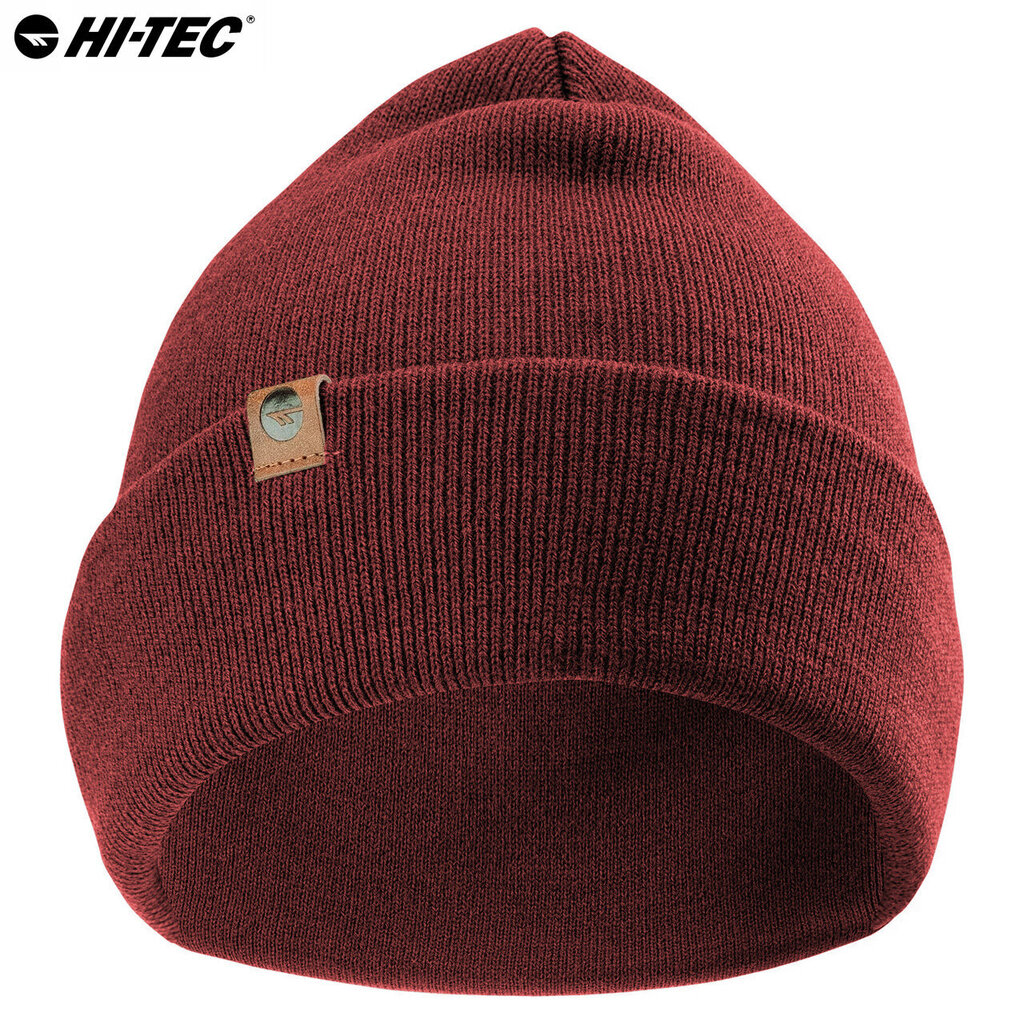 Talvemüts Mjosa Beanie Hi-Tec kahekihiline, bordoopunane цена и информация | Peapaelad ja mütsid naistele | hansapost.ee