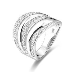 Beneto Серебряное кольцо с цирконами AGG329 цена и информация | Кольца | hansapost.ee