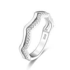 Beneto Серебряное кольцо с цирконами AGG328 цена и информация | Кольцо | hansapost.ee