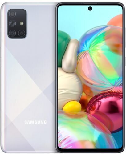 Defektiga toode. Mobiiltelefon Samsung Galaxy A71 128GB, Dual SIM, Hõbedane hind ja info | Defektiga tooted | hansapost.ee