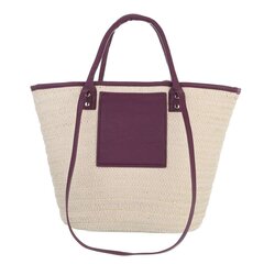 Женская сумочка, натуральный бело-фиолетовый цена и информация | Женские сумки | hansapost.ee