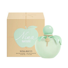 Naiste parfüüm Nina Ricci EDT Nina Nature 50 ml цена и информация | Женские духи | hansapost.ee