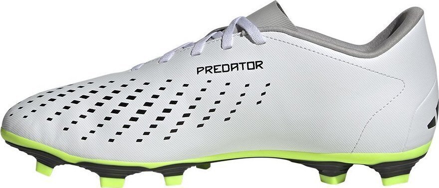 Jalgpallijalatsid Adidas Predator Accuracy.4 FxG, suurus 44, valge/roheline цена и информация | Putsad ja muud jalgpallijalatsid | hansapost.ee