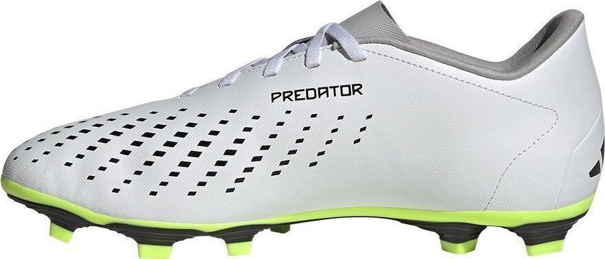 Jalgpallijalatsid Adidas Predator Accuracy.4 FxG, suurus 48, valge/roheline цена и информация | Putsad ja muud jalgpallijalatsid | hansapost.ee