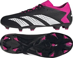 Jalgpallijalatsid Adidas Predator Accuracy.3 L FG, suurus 46, must/roosa hind ja info | Putsad ja muud jalgpallijalatsid | hansapost.ee