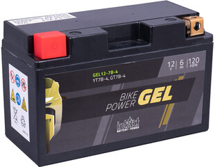Аккумулятор для мотоциклов intAct Battery-Power GEL (YT7B-4) 12V 6AH (c20) 120A (EN) цена и информация | intAct Мототовары | hansapost.ee