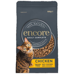 Encore Adult Complete täiskasvanud kassidele kanaga, 800 g hind ja info | Encore Lemmikloomatarbed | hansapost.ee