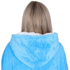 Одеяло с капюшоном большого размера hoodie blanket Springos HA7319, морской синий цена и информация | Одеяла | hansapost.ee