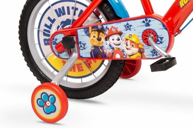 Laste jalgratas Paw Patrol 16", punane hind ja info | Jalgrattad | hansapost.ee