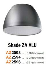 Lambikate Azzardo Shade ZA 33 Silver hind ja info | Rippvalgustid | hansapost.ee