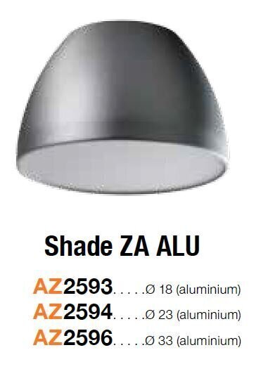 Lambikate Azzardo Shade ZA 33 Silver цена и информация | Rippvalgustid | hansapost.ee