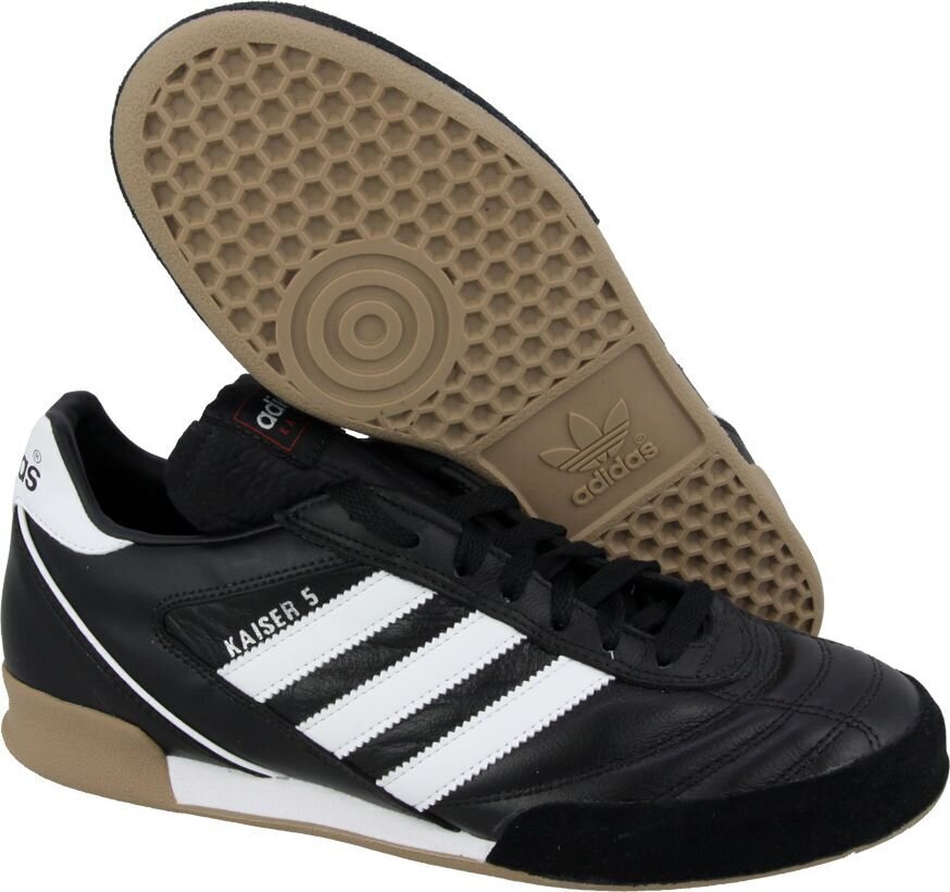 Jalgpallijalatsid Adidas Kaiser 5 Goal 677358, must hind ja info | Putsad ja muud jalgpallijalatsid | hansapost.ee