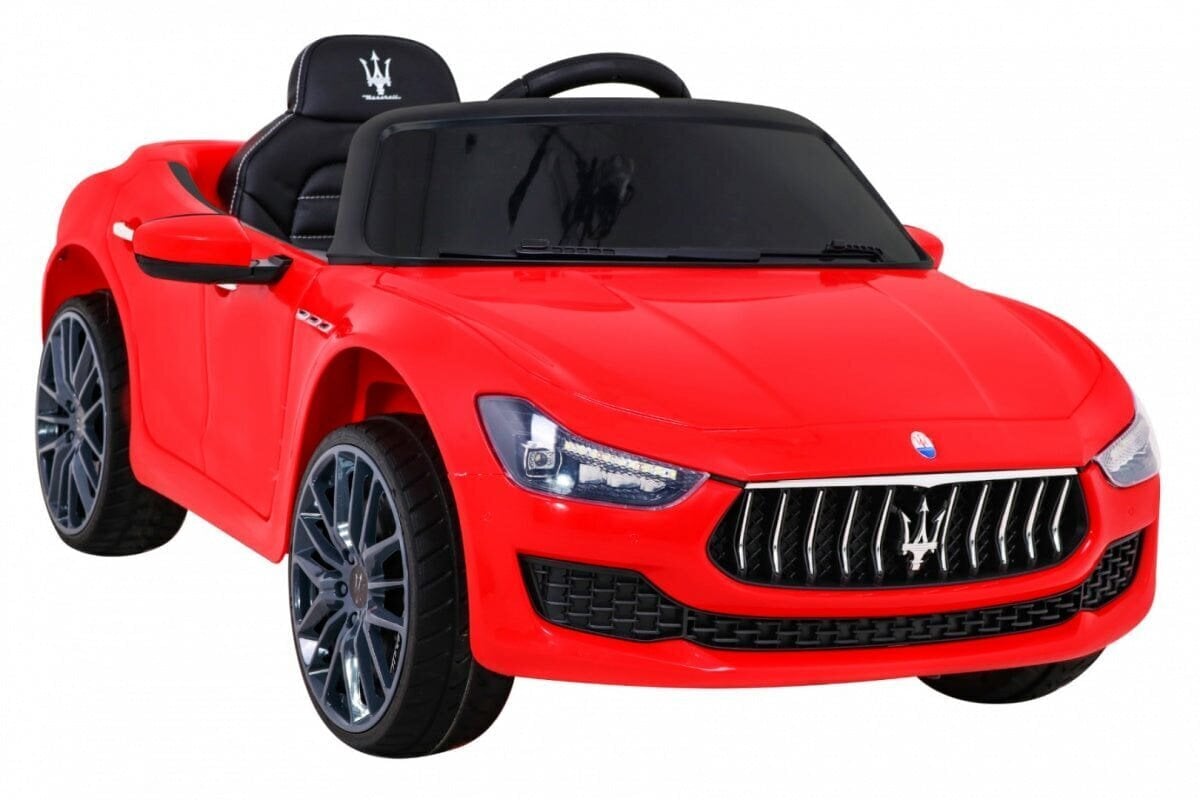 Laste ühekohaline elektriauto Maserati Ghibli SL631, punane цена и информация | Laste elektriautod | hansapost.ee