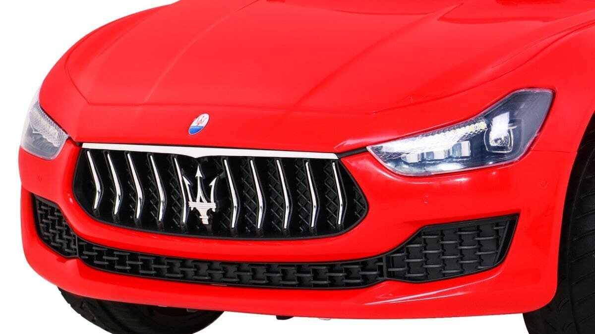 Laste ühekohaline elektriauto Maserati Ghibli SL631, punane цена и информация | Laste elektriautod | hansapost.ee