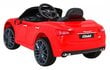 Laste ühekohaline elektriauto Maserati Ghibli SL631, punane hind ja info | Laste elektriautod | hansapost.ee
