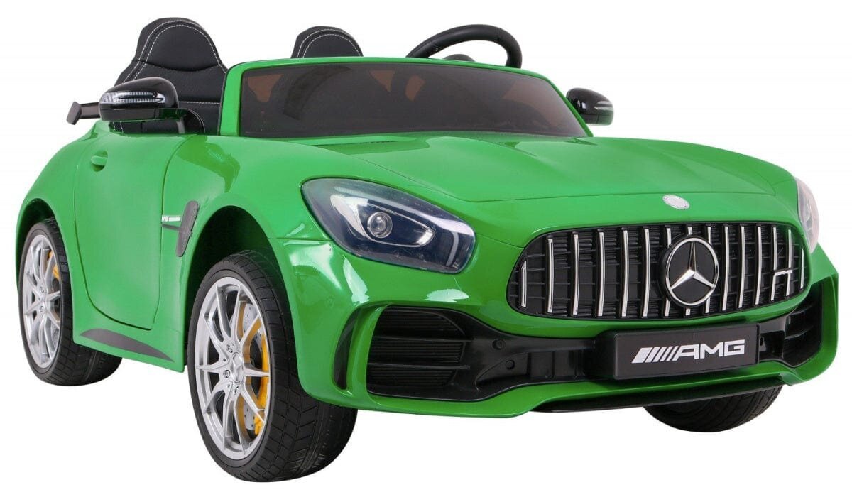 Kahekohaline laste elektriauto Mercedes-Benz GT R, roheline цена и информация | Laste elektriautod | hansapost.ee