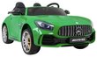Kahekohaline laste elektriauto Mercedes-Benz GT R, roheline цена и информация | Laste elektriautod | hansapost.ee
