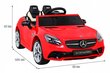 Ühekohaline laste elektriauto Mercedes BENZ SLC300, punane hind ja info | Laste elektriautod | hansapost.ee