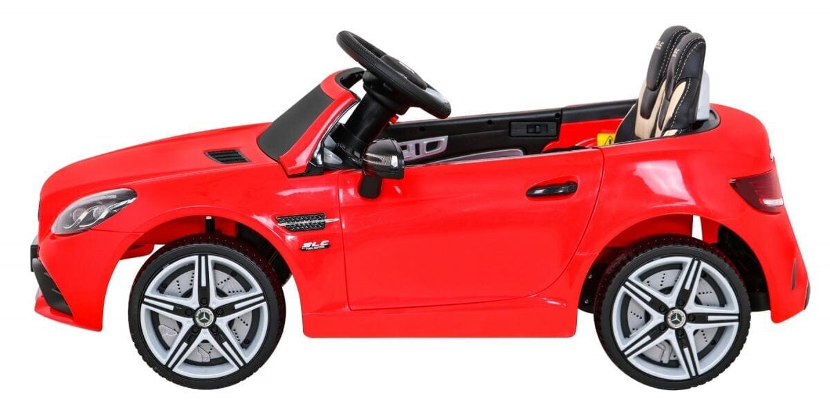Ühekohaline laste elektriauto Mercedes BENZ SLC300, punane hind ja info | Laste elektriautod | hansapost.ee