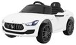 Laste ühekohaline elektriauto Maserati Ghibli SL631, valge цена и информация | Laste elektriautod | hansapost.ee